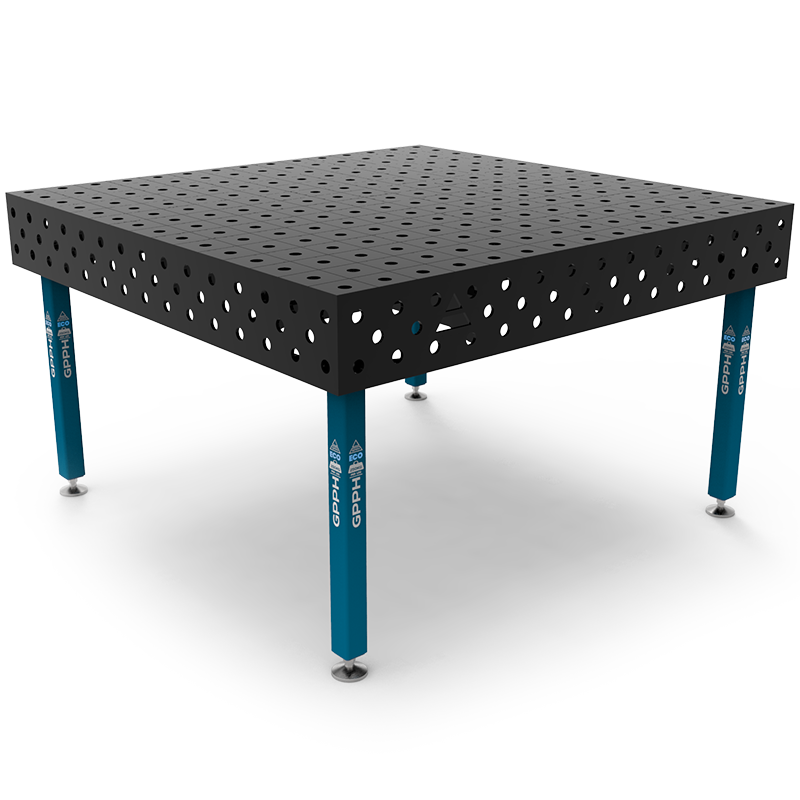 Stół Spawalniczy Na Stopach GPPH ECO Fi28 100x100 - 1500 x 1480 mm - Główne Zdjęcie