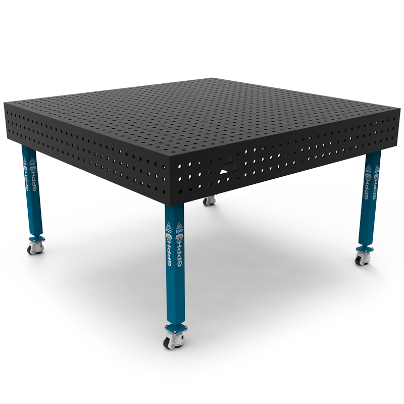 Stół Spawalniczy Na Kołach GPPH ECO Fi16 50x50 - 1500 x 1480 mm - Główne Zdjęcie