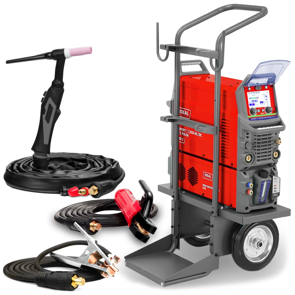 Ideal Expert TIG 302 AC DC Pulse Pro5 LCD