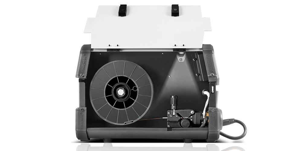 Spawarka Stahlwerk MIG MAG 200 ST Plus 200A Synergia TIG Lift MMA - Podajnik Drutu