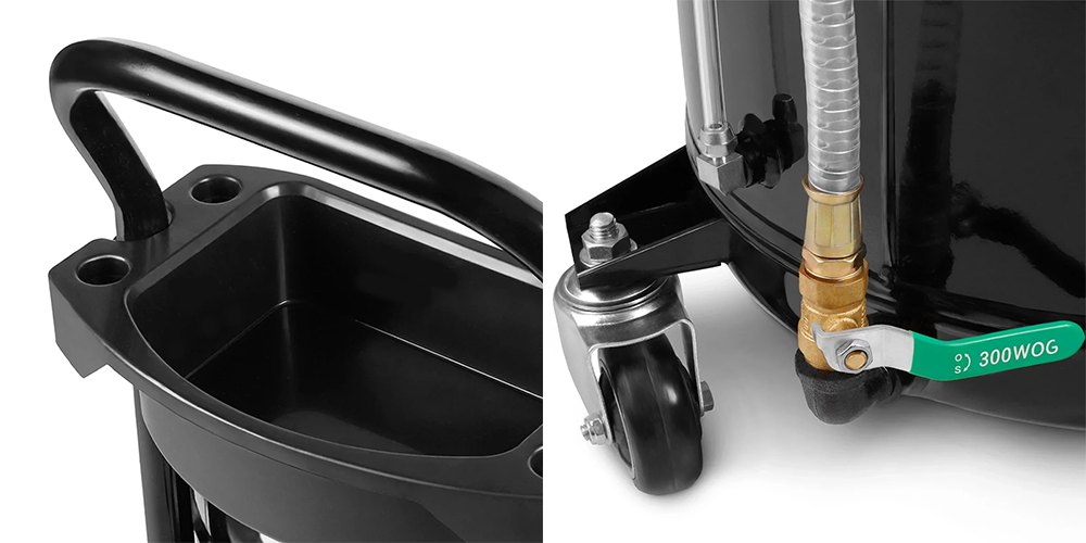 Zlewarka do oleju Stahlwerk OD-71 ST 80 l - Kolaż