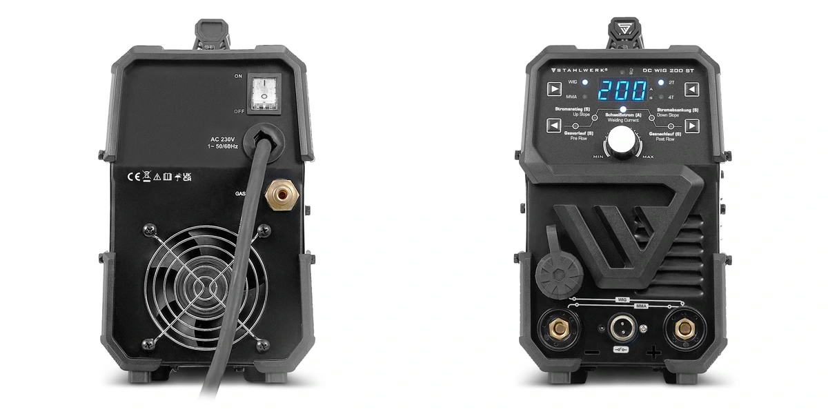 Zestaw akcesoriów TIG i MMA dla modelu STAHLWERK 200 ST