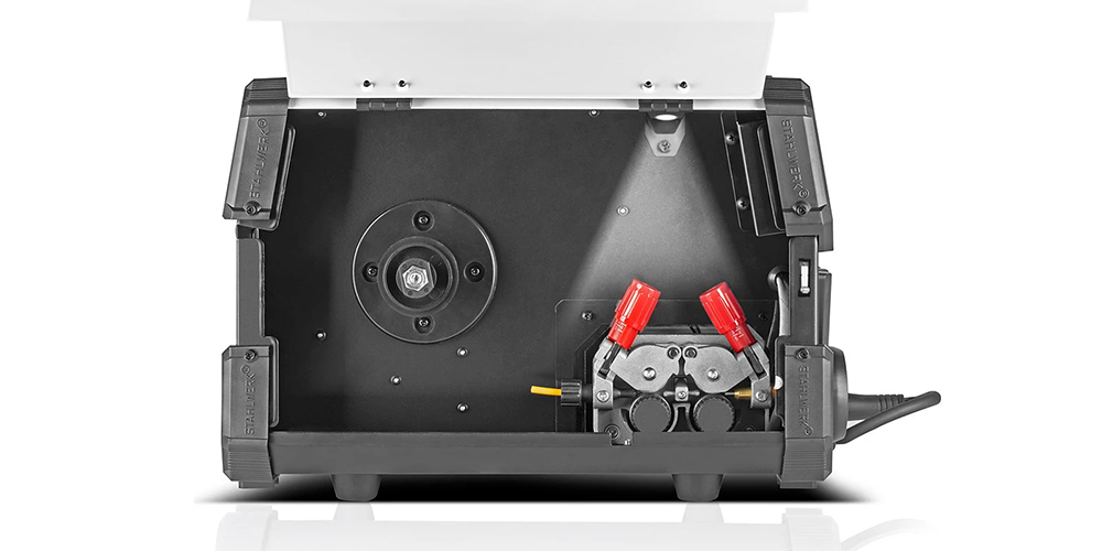 Spawarka Stahlwerk MTM-200 ST - TIG | MIG MAG | MMA | FLUX | Synergia | Lutospawanie - Zestaw - Podajnik Drutu