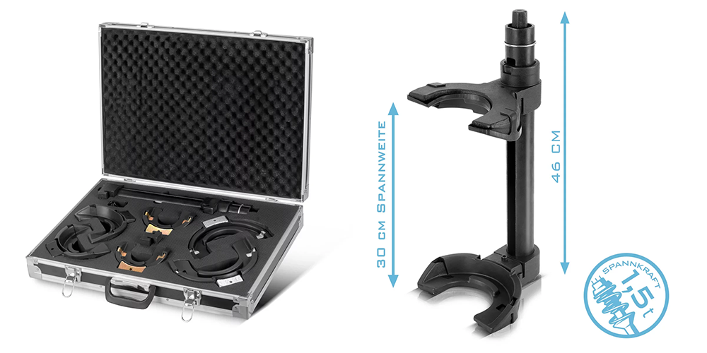 Stahlwerk Ścisk / ściągacz sprężyn amortyzatora - Kolaż