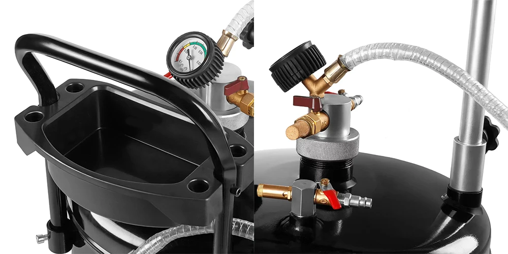 Zlewarka do oleju Stahlwerk OD-70 ST 70 l - Kolaż