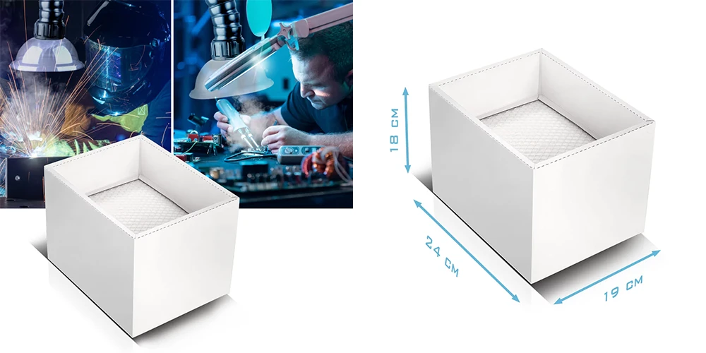 Filtr z węglem aktywnym do systemu odciągu dymów Stahlwerk FE-150 ST - Kolaż