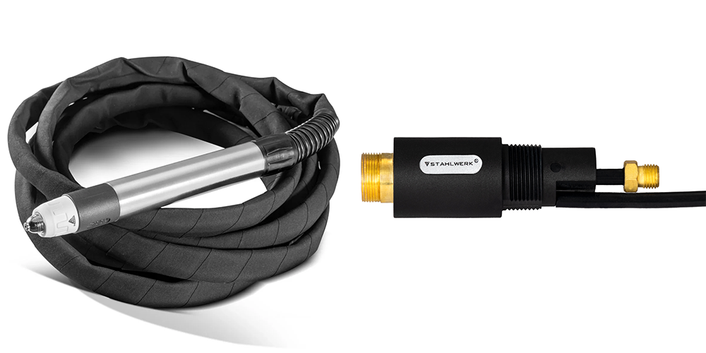 Uchwyt plazmowy / do cięcia plazmowego STAHLWERK CNC P80 5 m - Kolaż