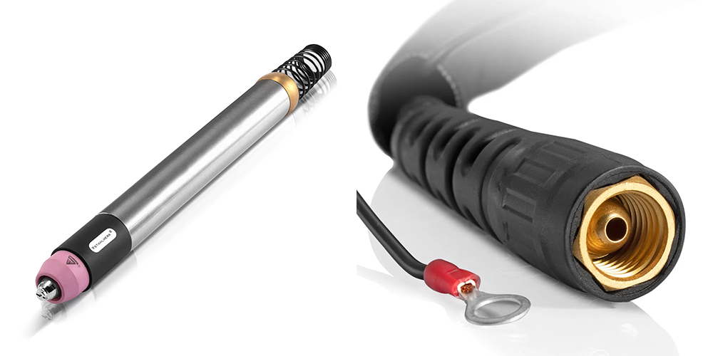 Uchwyt plazmowy / do cięcia plazmowego STAHLWERK CNC P60 8 m - Kolaż