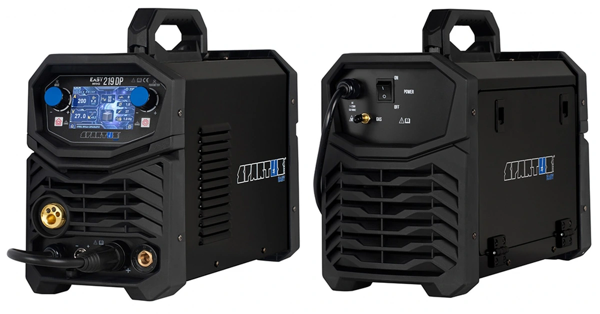 Wbudowany 4-rolkowy podajnik drutu - gwarancja stabilnego podawania drutu aluminiowego i stalowego