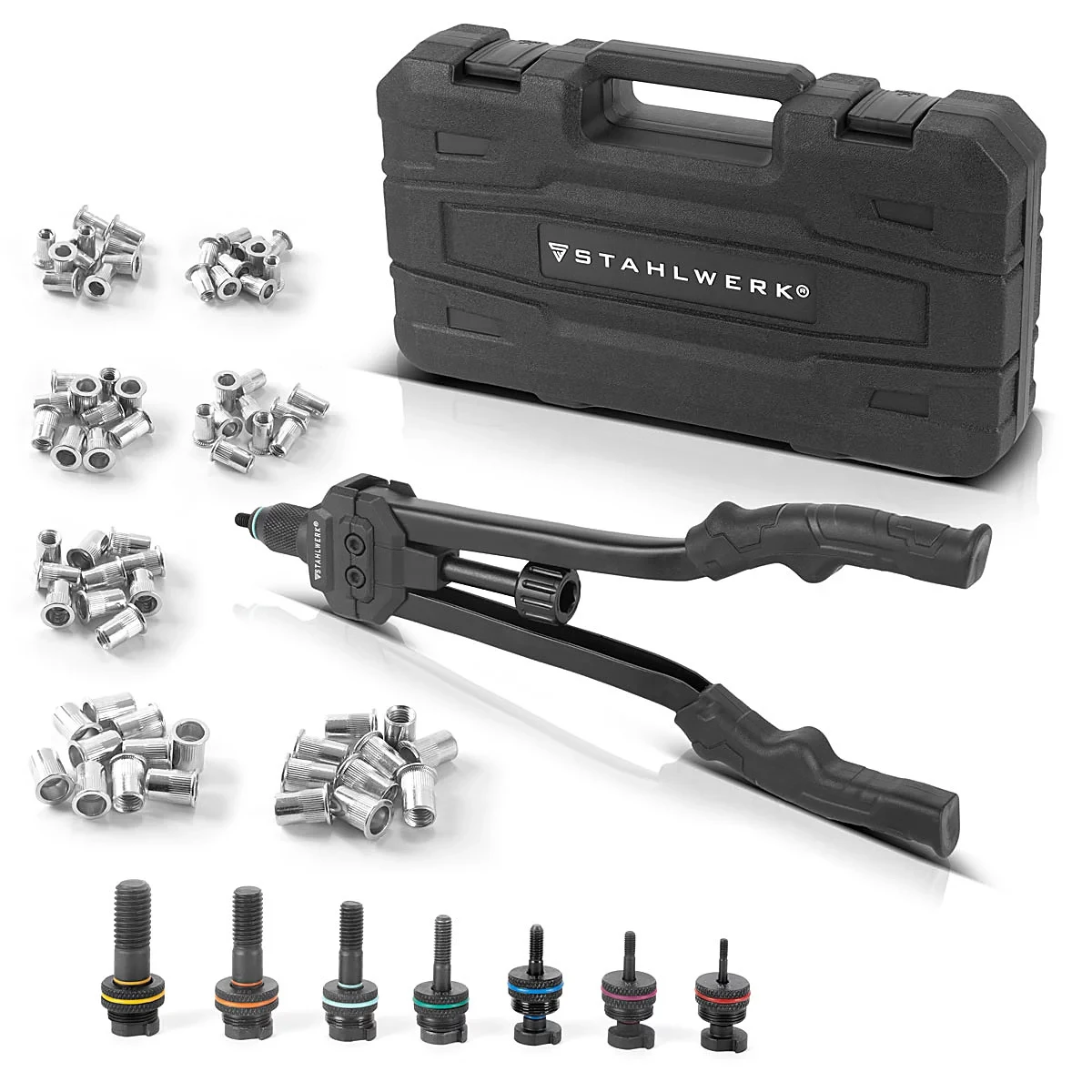 Szczypce do nitów zrywalnych / nitonakrętek STAHLWERK NZ-16 ST - Główne Zdjęcie