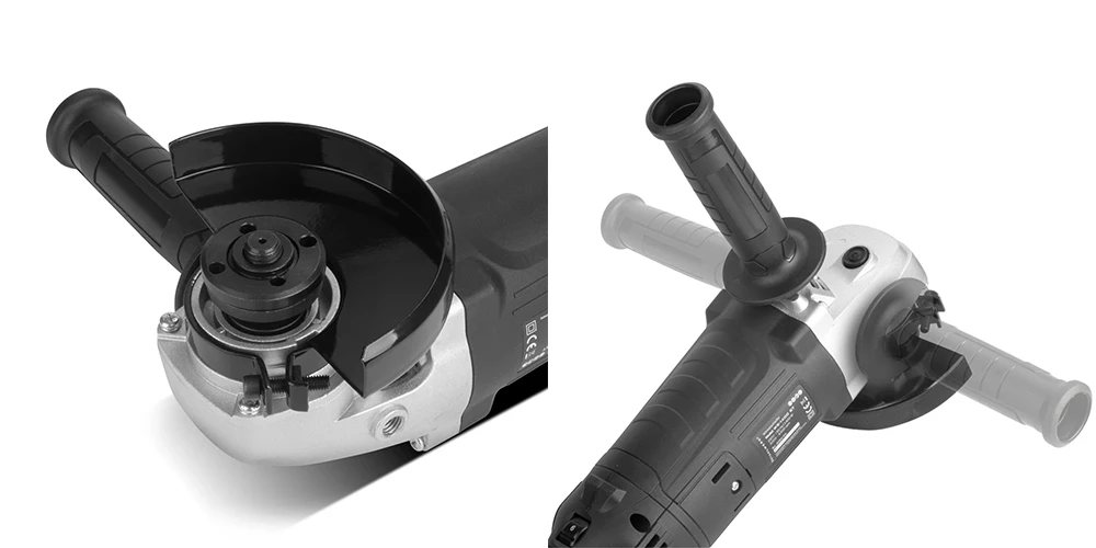 Szlifierka kątowa STAHLWERK WS-1600 ST z zestawem 25 tarcz tnących - Kolaż