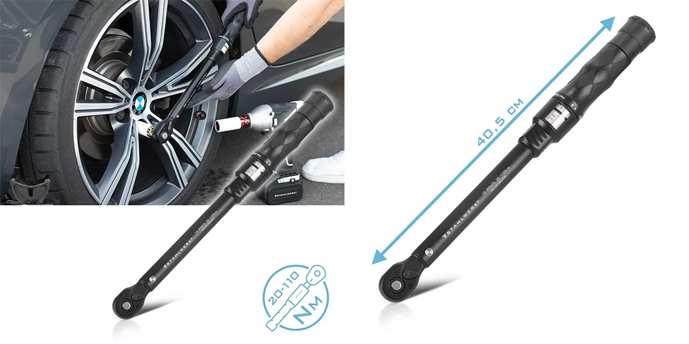 Klucz dynamometryczny STAHLWERK TWS-110 ST 20-110 Nm - Kolaz