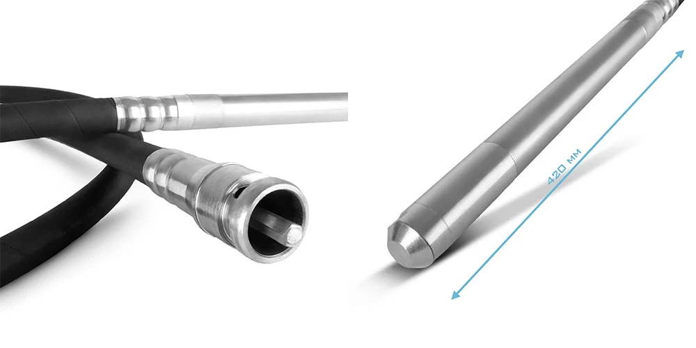 Butla wibracyjna STAHLWERK Ø 35 mm | 6 m - Kolaż