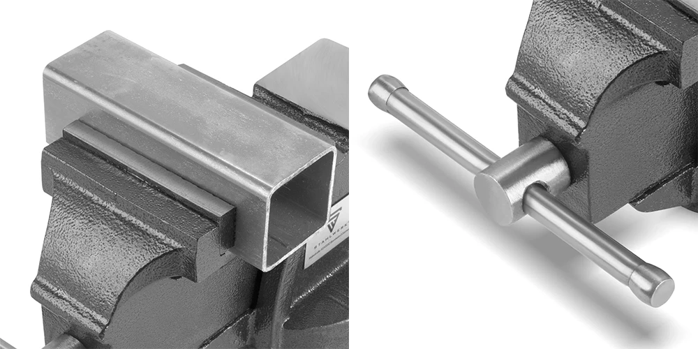 Imadło maszynowe stołowe STAHLWERK BV-150 ST 150 mm - Kolaż