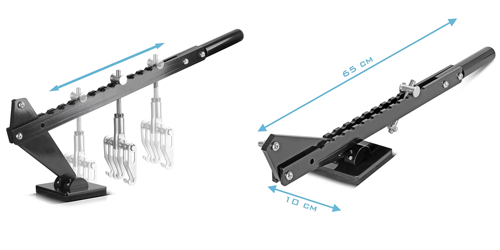 Zestaw do wyciągania wgnieceń Smart Repair STAHLWERK - Kolaż