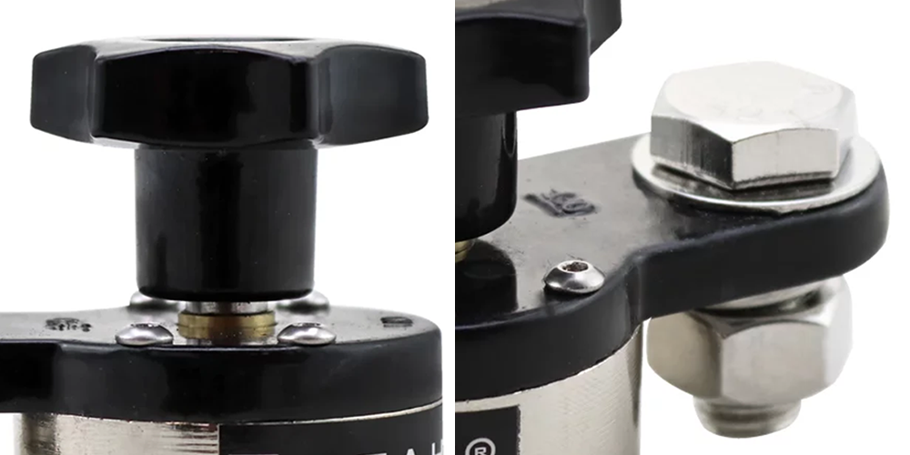 Magnes uziemiający masowy 300 A STAHLWERK - Kolaż