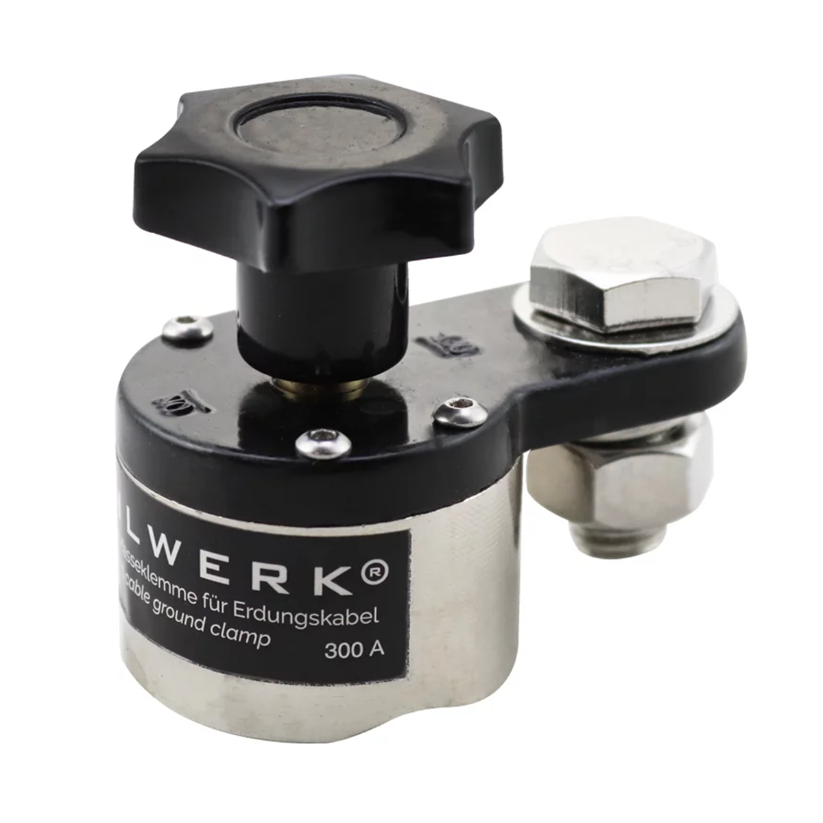 Magnes uziemiający masowy 300 A STAHLWERK - Kolaż