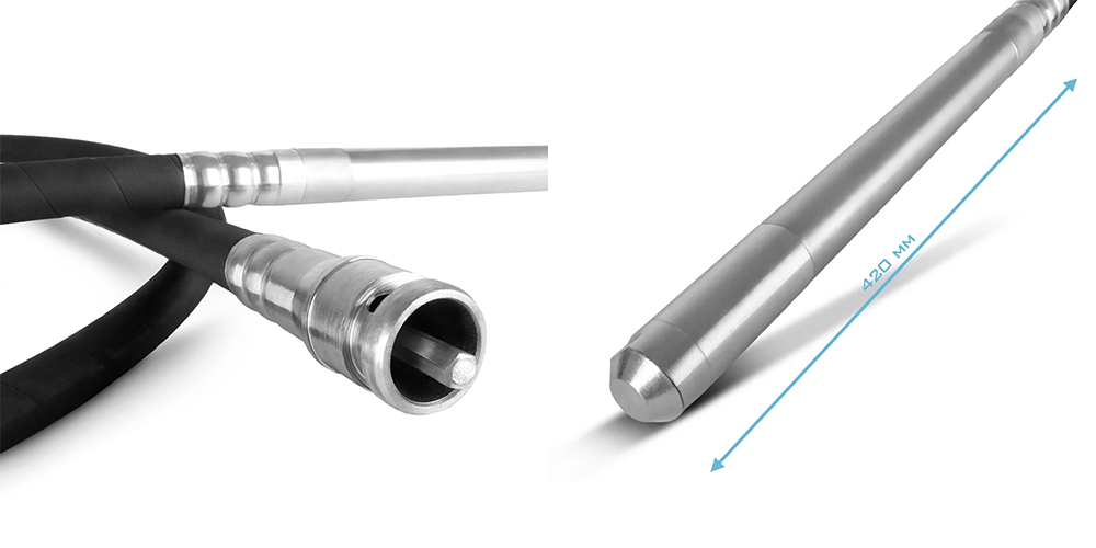 Butla wibracyjna STAHLWERK Ø 35 mm | 4 m - Kolaż