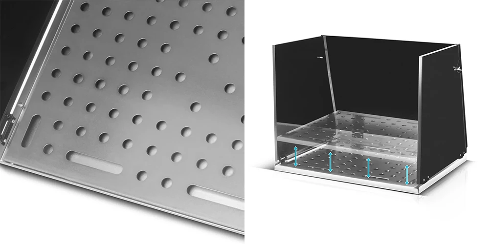 Przedłużenie stołu spawalniczego STAHLWERK SA-500 ST 500 x 400 mm - Kolaż