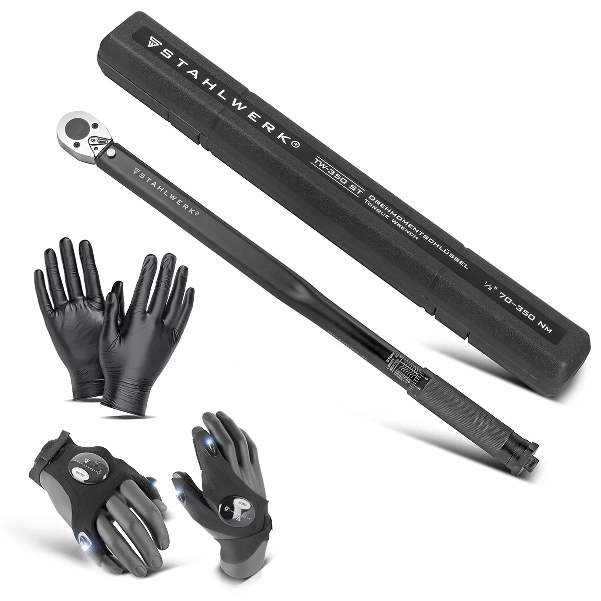 Klucz dynamometryczny STAHLWERK TW-350 ST - 750-350 Nm 1/2" - Główne Zdjęcie