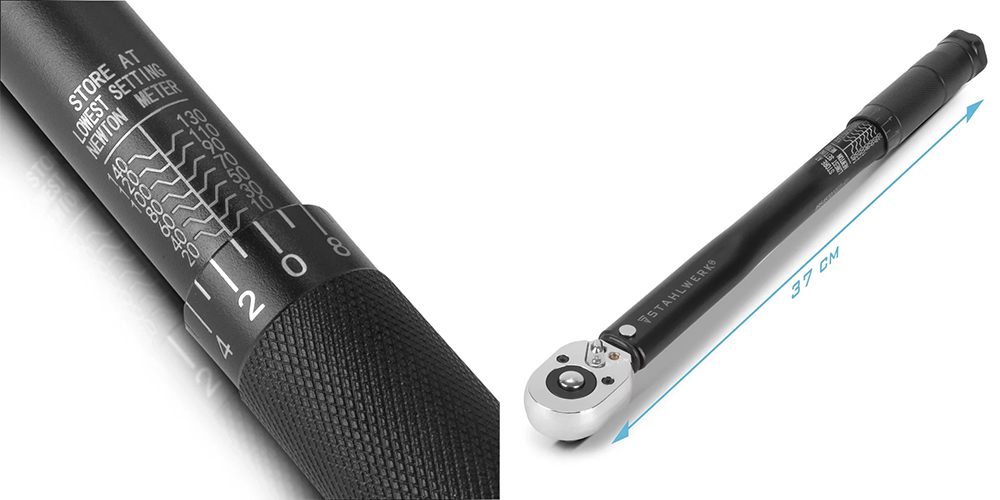 Klucz dynamometryczny STAHLWERK TW-140 ST - Kolaż