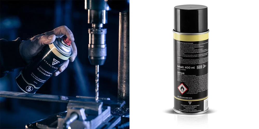 Uniwersalny olej do cięcia STAHLWERK - Zestaw 3 sztuk - Kolaż