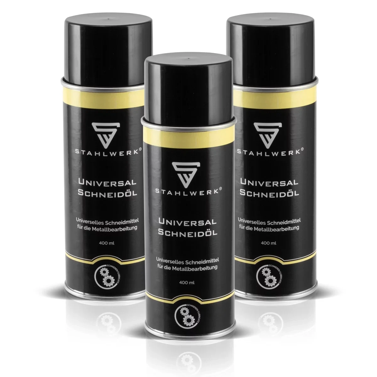 Uniwersalny olej do cięcia STAHLWERK - Zestaw 3 sztuk - Główne Zdjęcie