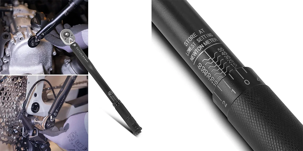 Klucz dynamometryczny STAHLWERK TW-60 ST 5-60 Nm - Kolaż