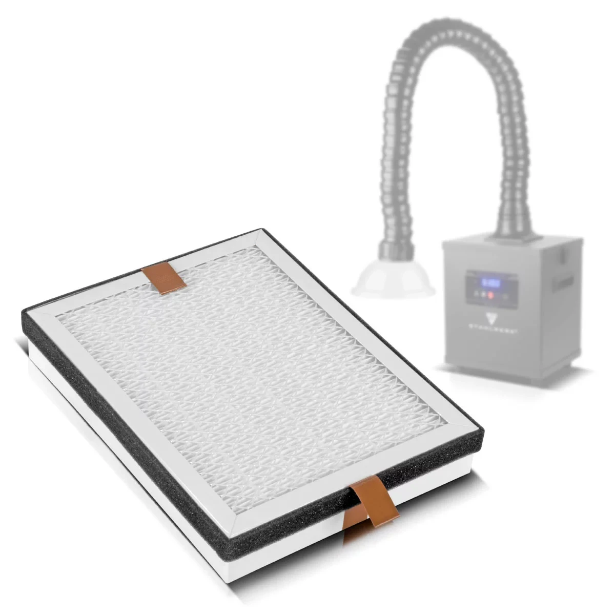 Średni filtr HEPA do systemu odciągu oparów STAHLWERK FE-150 ST - Główne Zdjęcie