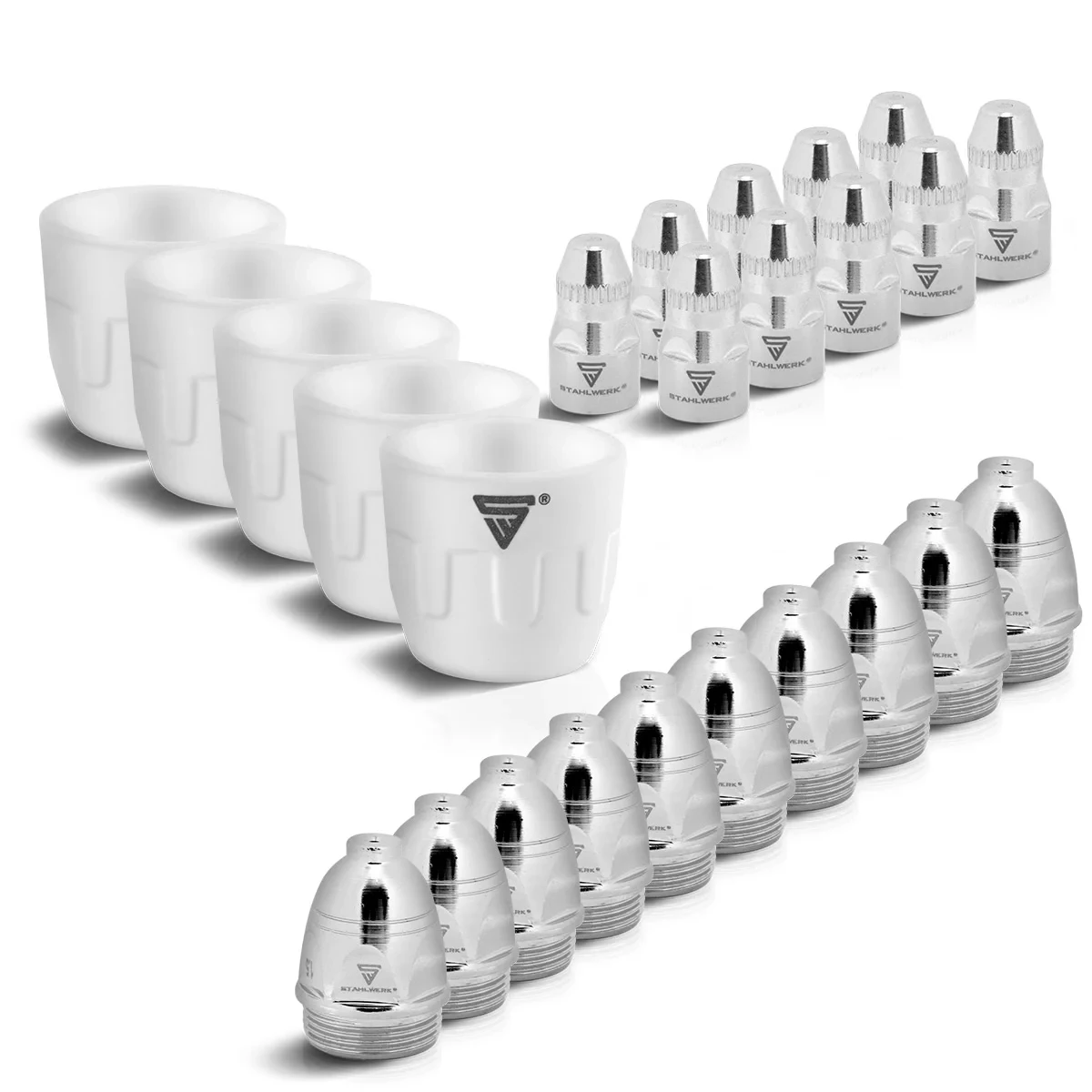 Części eksploatacyjne uchwytu plazmowego STAHLWERK P-80 CUT - Zestaw - Główne Zdjęcie