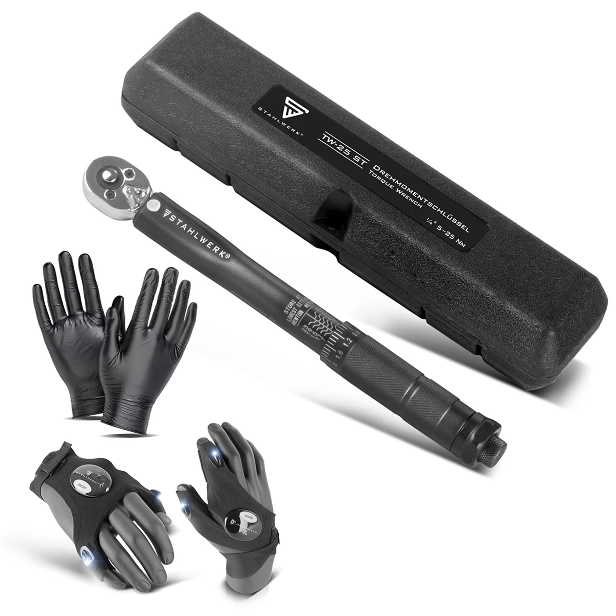 Klucz dynamometryczny STAHLWERK TW-25 ST 5-25 Nm - Główne Zdjęcie