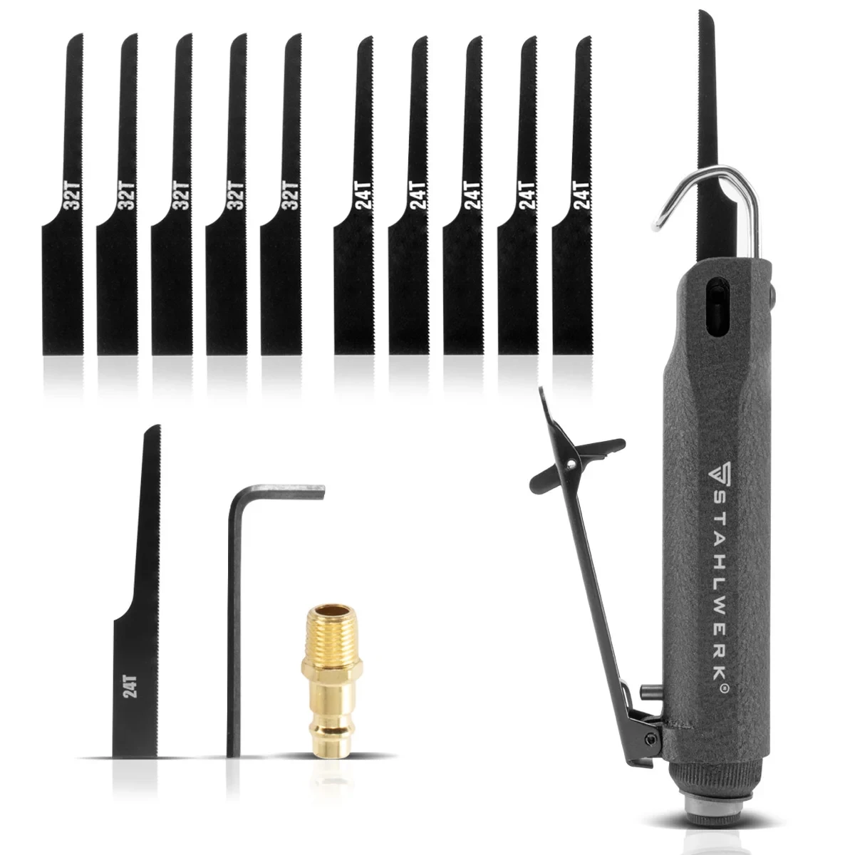 Profesjonalna wyrzynarka pneumatyczna STAHLWERK DBS-900 ST - Główne Zdjęcie