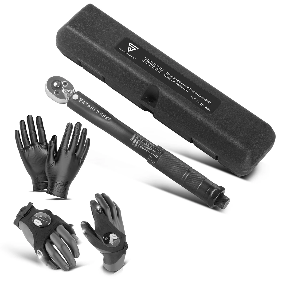 Klucz dynamometryczny STAHLWERK TW-10 ST 1-10 Nm - Główne Zdjęcie