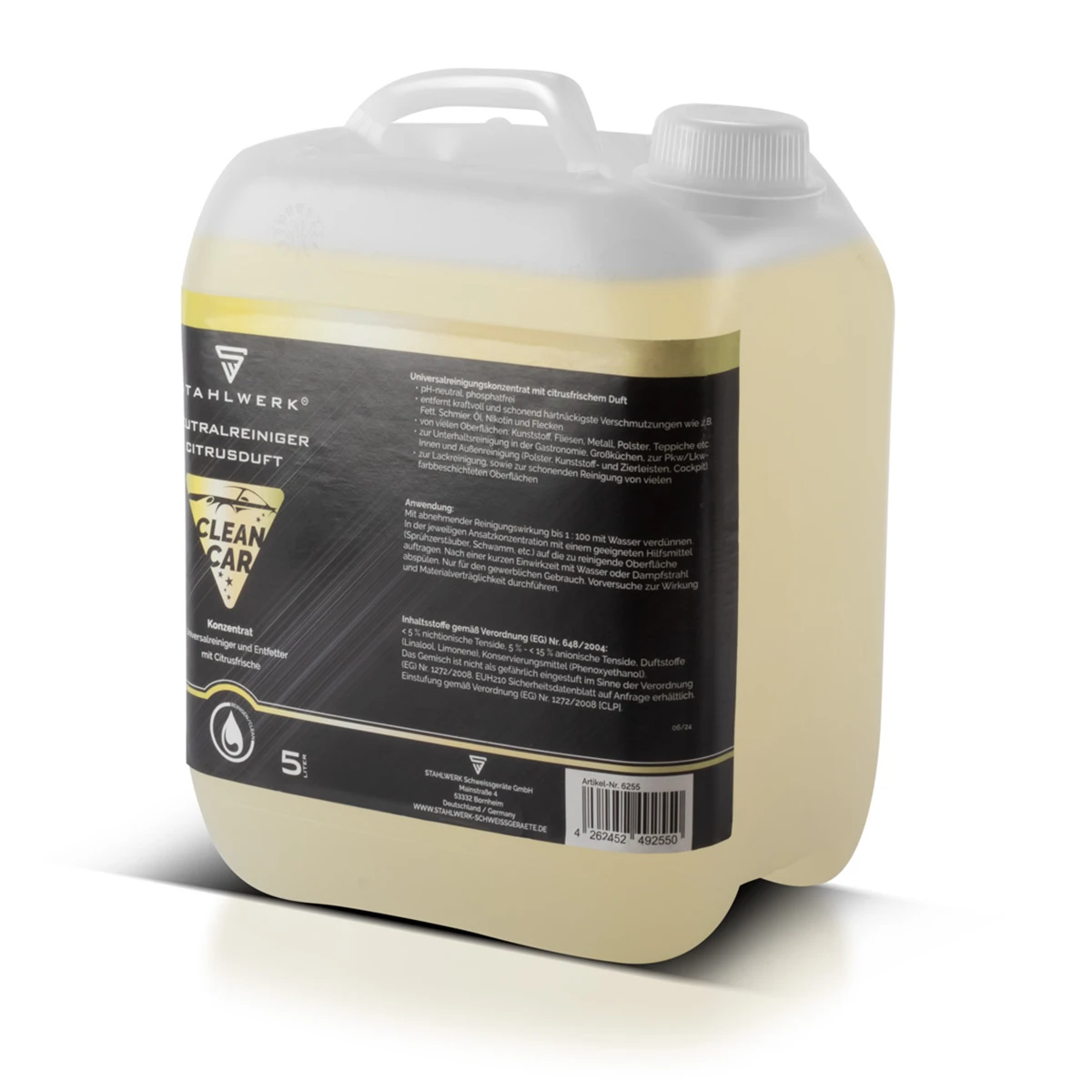 Uniwersalny koncentrat czyszczący STAHLWERK - 5 l - Główne Zdjęcie