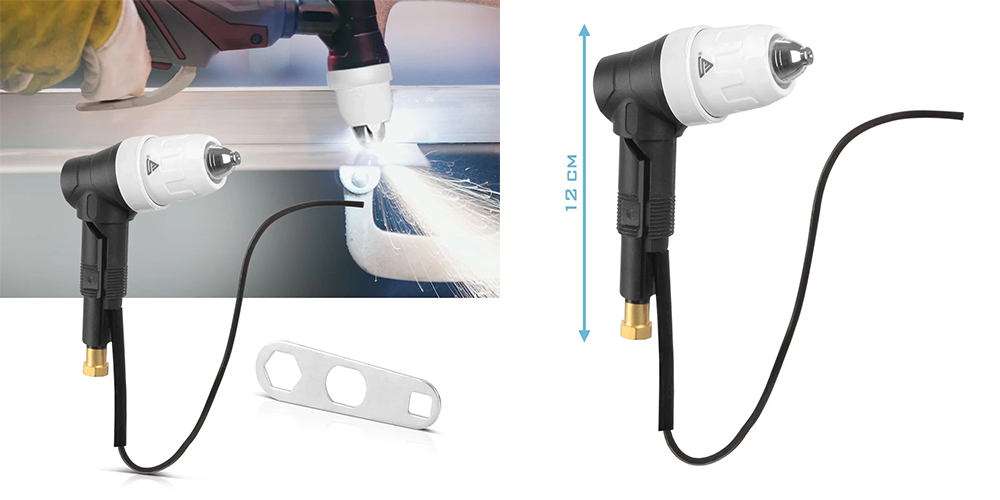 Głowica uchwytu do cięcia plazmowego STAHLWERK P-80 CUT - Kolaż