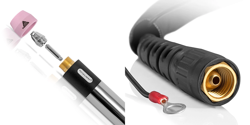 Uchwyt plazmowy / do cięcia plazmowego STAHLWERK CNC P60 - 5 m