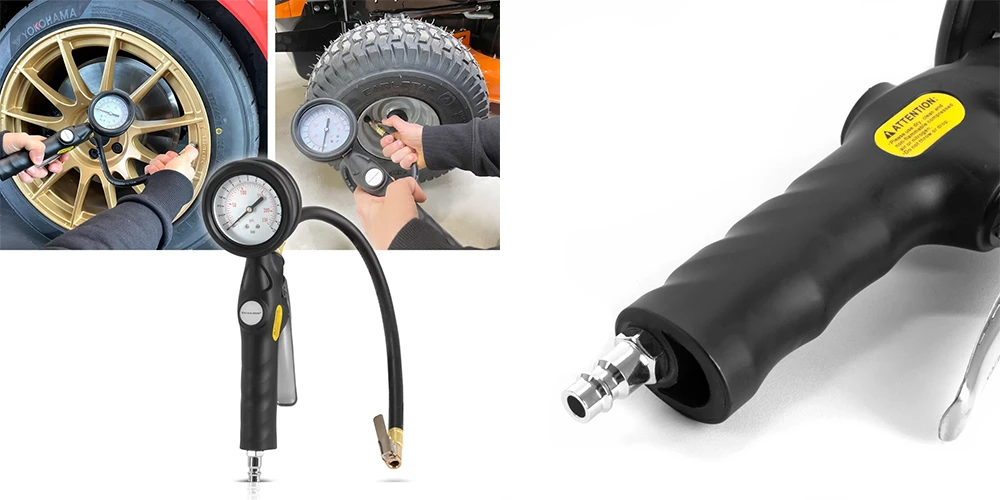 Pneumatyczna pompka do opon STAHLWERK DRA-162 ST - Kolaż