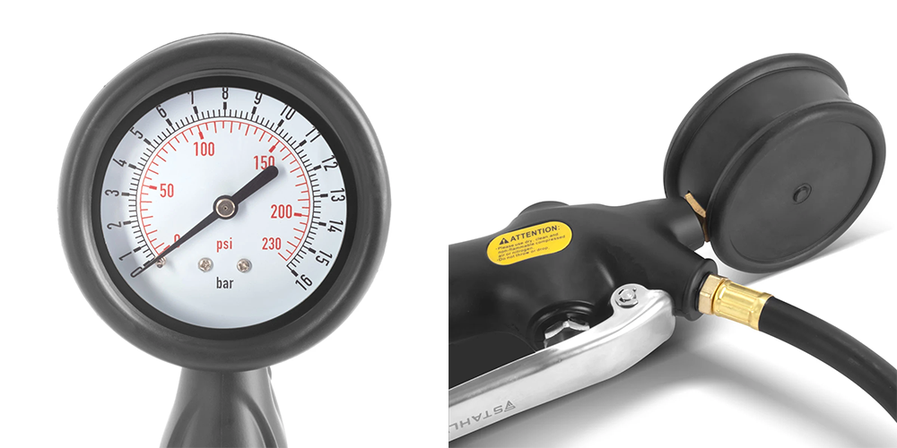 Pneumatyczna pompka do opon STAHLWERK DRA-162 ST - Kolaż