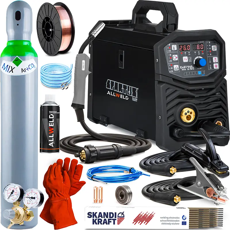 Spawarka Migomat Spartus Easy MIG 210 S Synergia