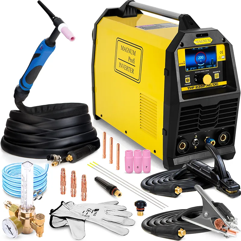 Spawarka Inwertorowa Magnum THF 235P AC/DC LCD TIG / MMA 230V 200A - Główne Zdjęcie