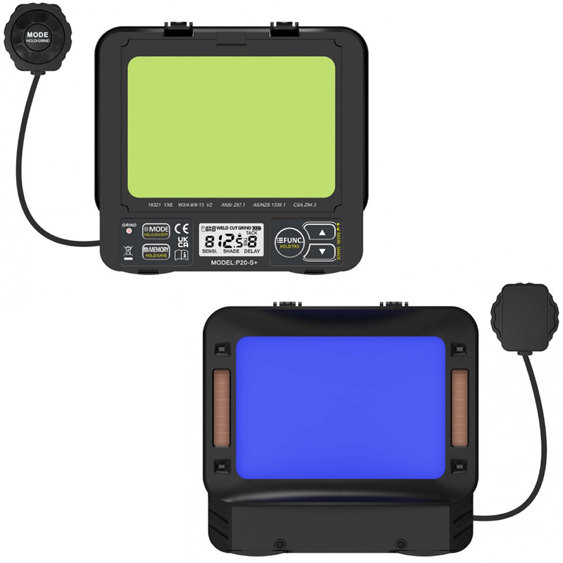 IDEAL APS Expert P20 X1 TITAN MAT TrueView+ - automatyczna przyłbica spawalnicza