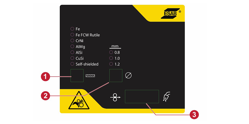 Spawarka inwertorowa Esab Rustler MIG Compact EM 253C 400V