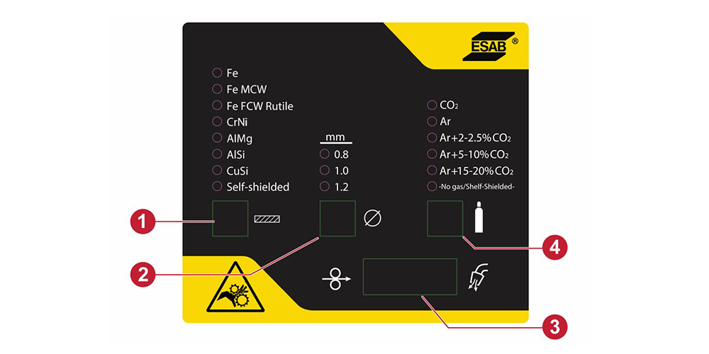 Spawarka inwertorowa Esab Rustler MIG Compact EM 203C 400V