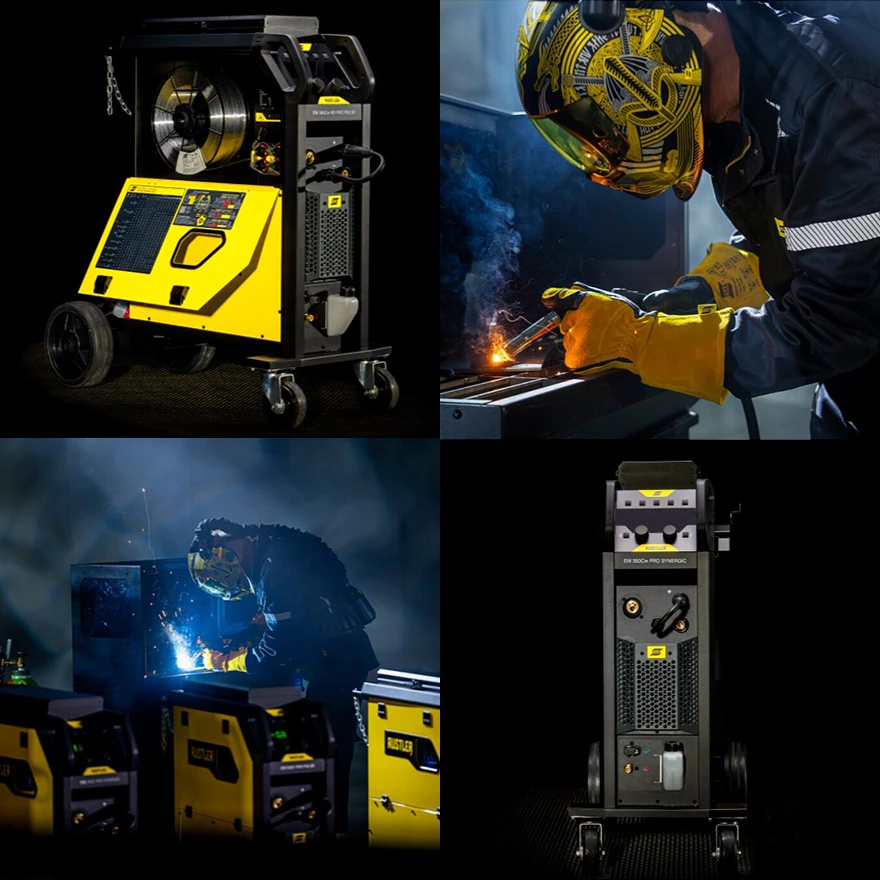 Spawarka Esab Rustler MIG Pro Compact 350C Synergic 400V 350A