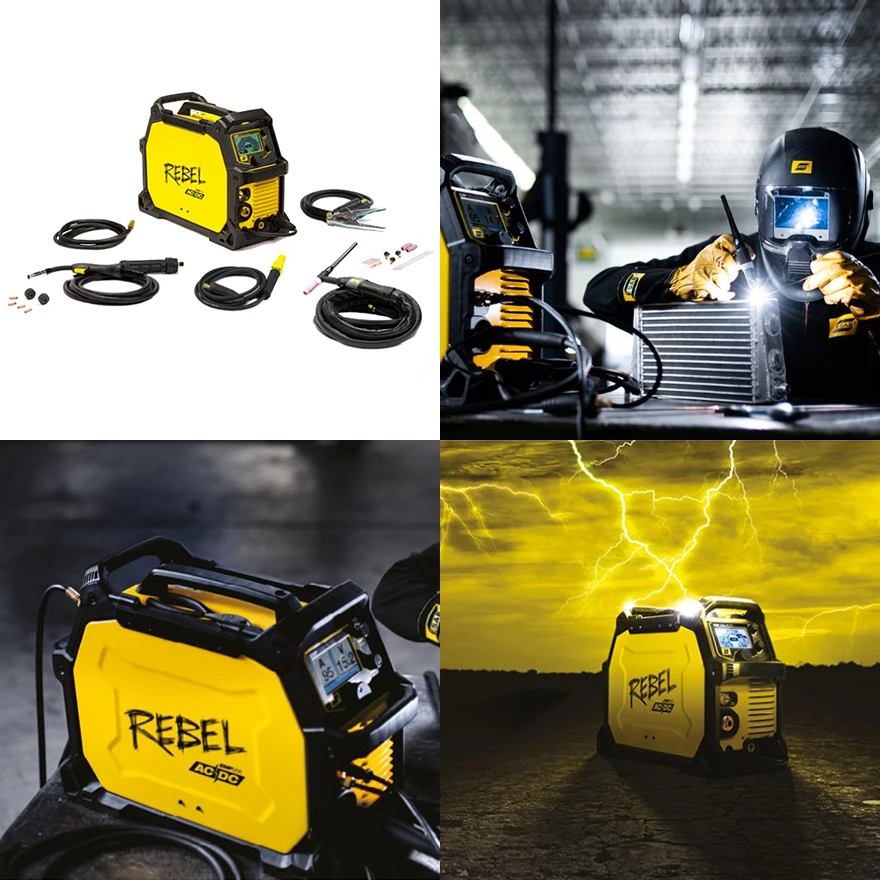 Spawarka Esab Rebel EMP 205ic TIG AC/DC HF MMA MIG/MAG 230V