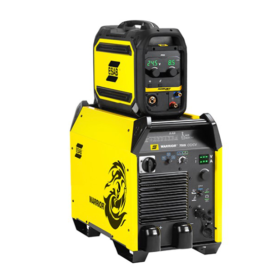 Spawarka Esab Warrior MIG 750i CC/CV z podajnikiem drutu Robust Feed Pro