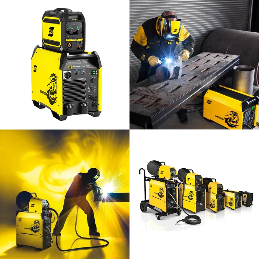 Spawarka Esab Warrior MIG 750i CC/CV z podajnikiem drutu Robust Feed Pro