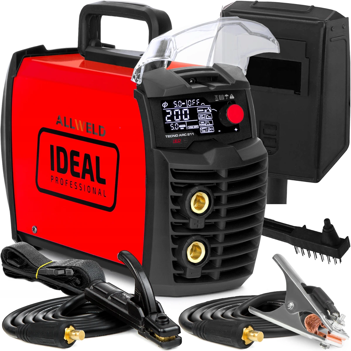 Spawarka Ideal Tecno ARC 211 LED MMA/TIG VRD