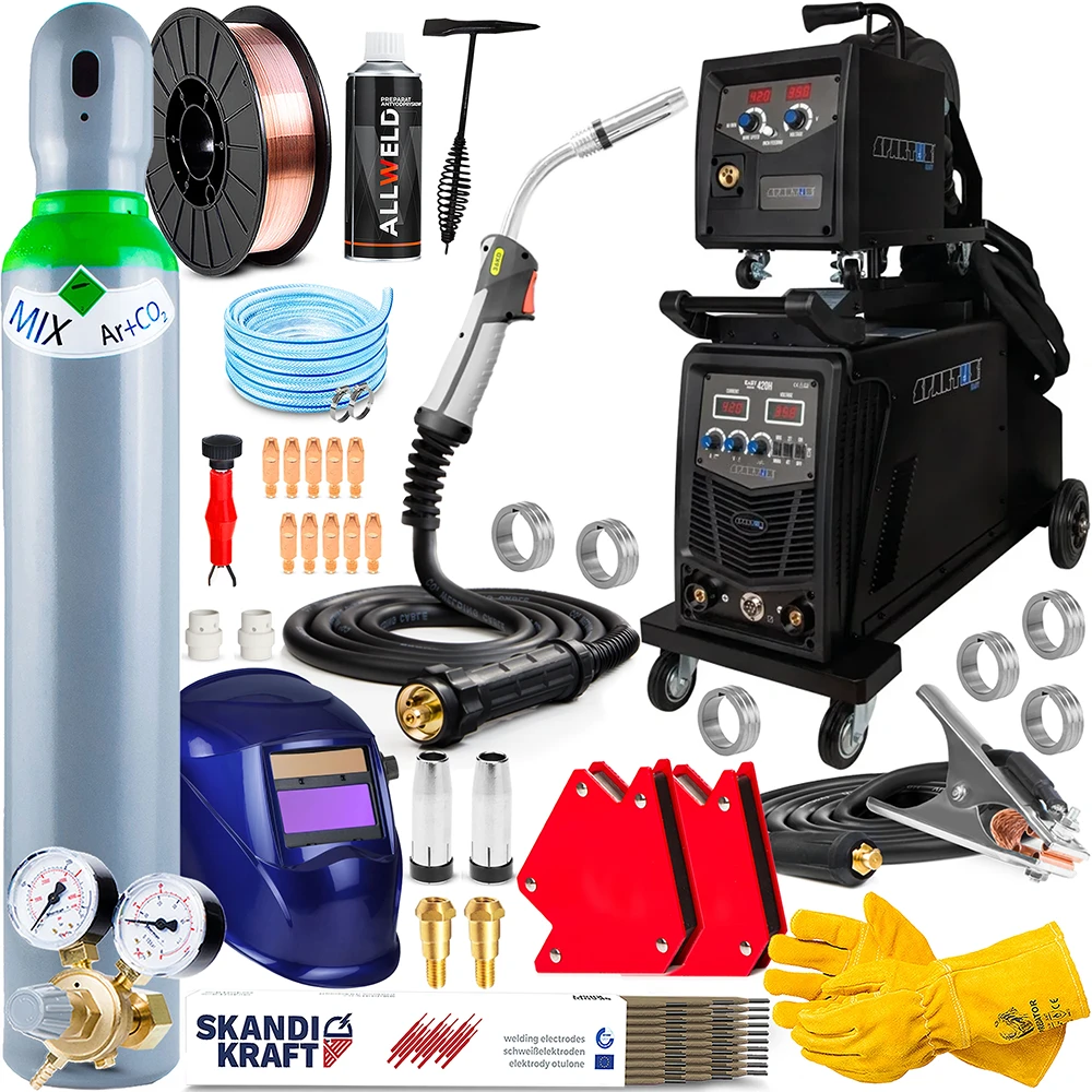 Spawarka Migomat Spartus EasyMIG 420 H - 420 A 4x4