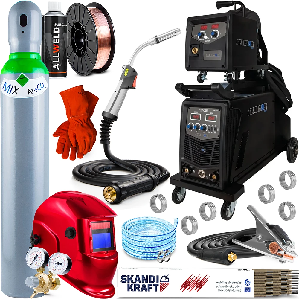 Spawarka Migomat Spartus EasyMIG 420 H - 420 A 4x4